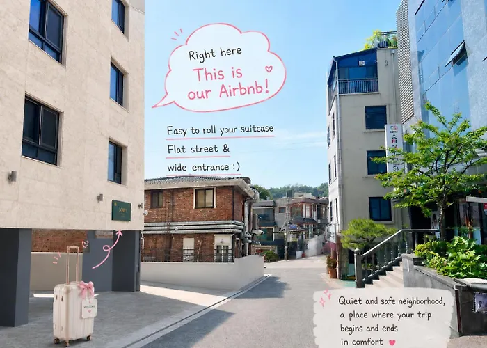 아파트 신축 2룸, 엘베, 공항버스 3분, 명동&광화문 직행버스 1분 #63